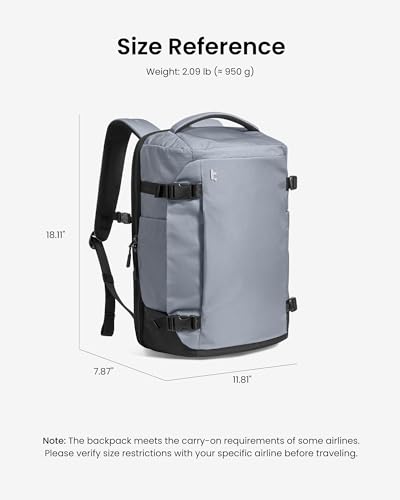 tomtoc 40L Laptop Backpack
