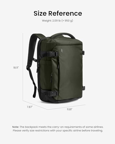 tomtoc 40L Laptop Backpack