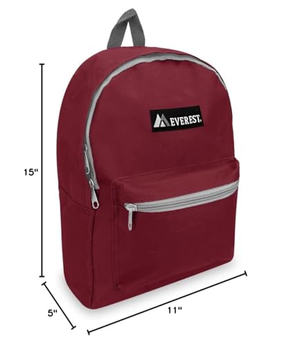 Everest Basic Backpack, Jade, One Size