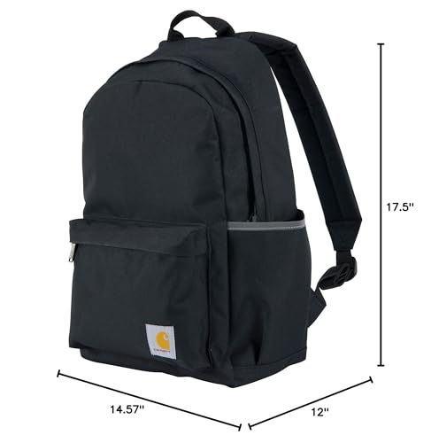 Carhartt 21L Classic Laptop Backpack, Water-Resistant Pack