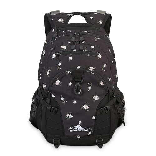 High Sierra Loop Backpack with Tablet Sleeve, Black