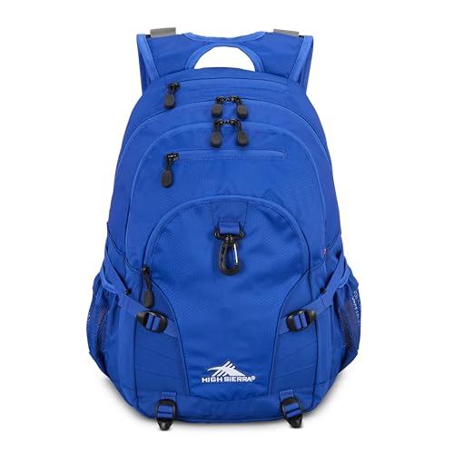 High Sierra Loop Backpack with Tablet Sleeve, Black