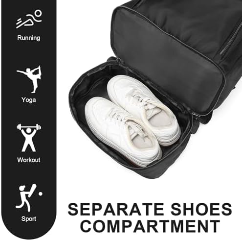 Seyfocnia Gym Backpack with USB, Men’s