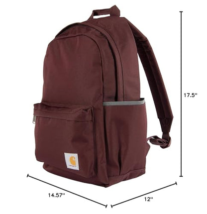 Carhartt 21L Classic Laptop Backpack, Water-Resistant Pack