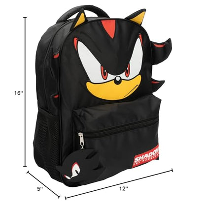 Sonic 16" 3D Kids Backpack – Shadow Design