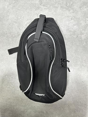 WATERFLY Crossbody Sling Backpack for Travel