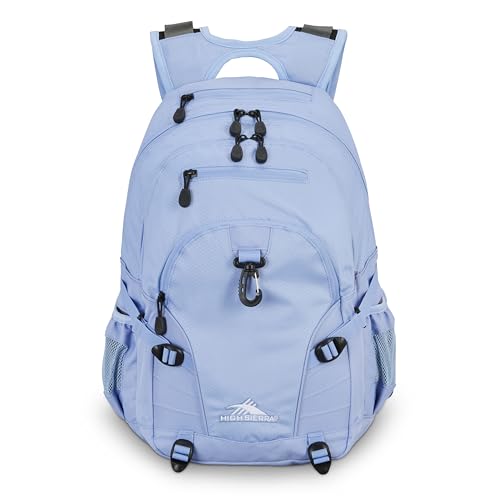 High Sierra Loop Backpack with Tablet Sleeve, Black