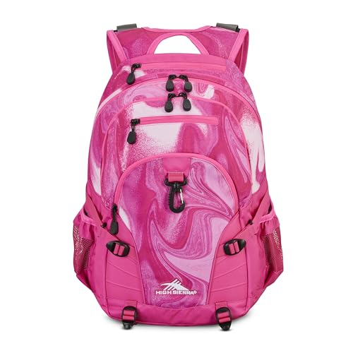 High Sierra Loop Backpack with Tablet Sleeve, Black