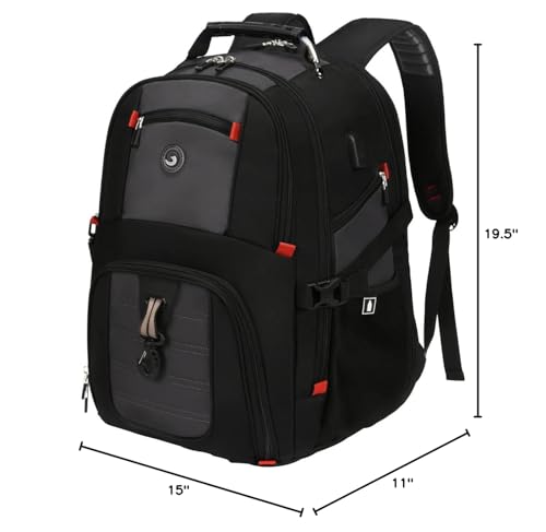 SHRRADOO 50L Laptop Backpack with USB