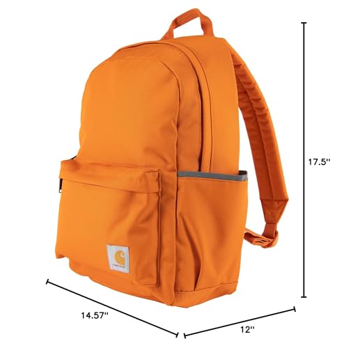 Carhartt 21L Classic Laptop Backpack, Water-Resistant Pack