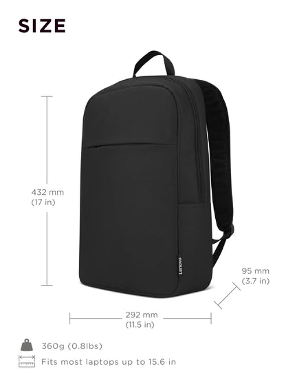 Lenovo 16" ECO Laptop Backpack, Black