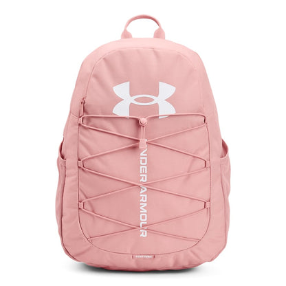 Under Armour Hustle Sport Backpack, Black/Silver