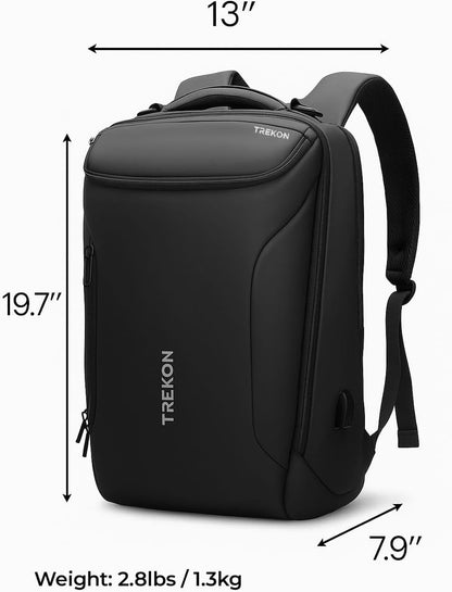 TREKON Smart Business Backpack – Waterproof Travel Laptop Bag