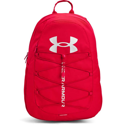 Under Armour Hustle Sport Backpack, Black/Silver
