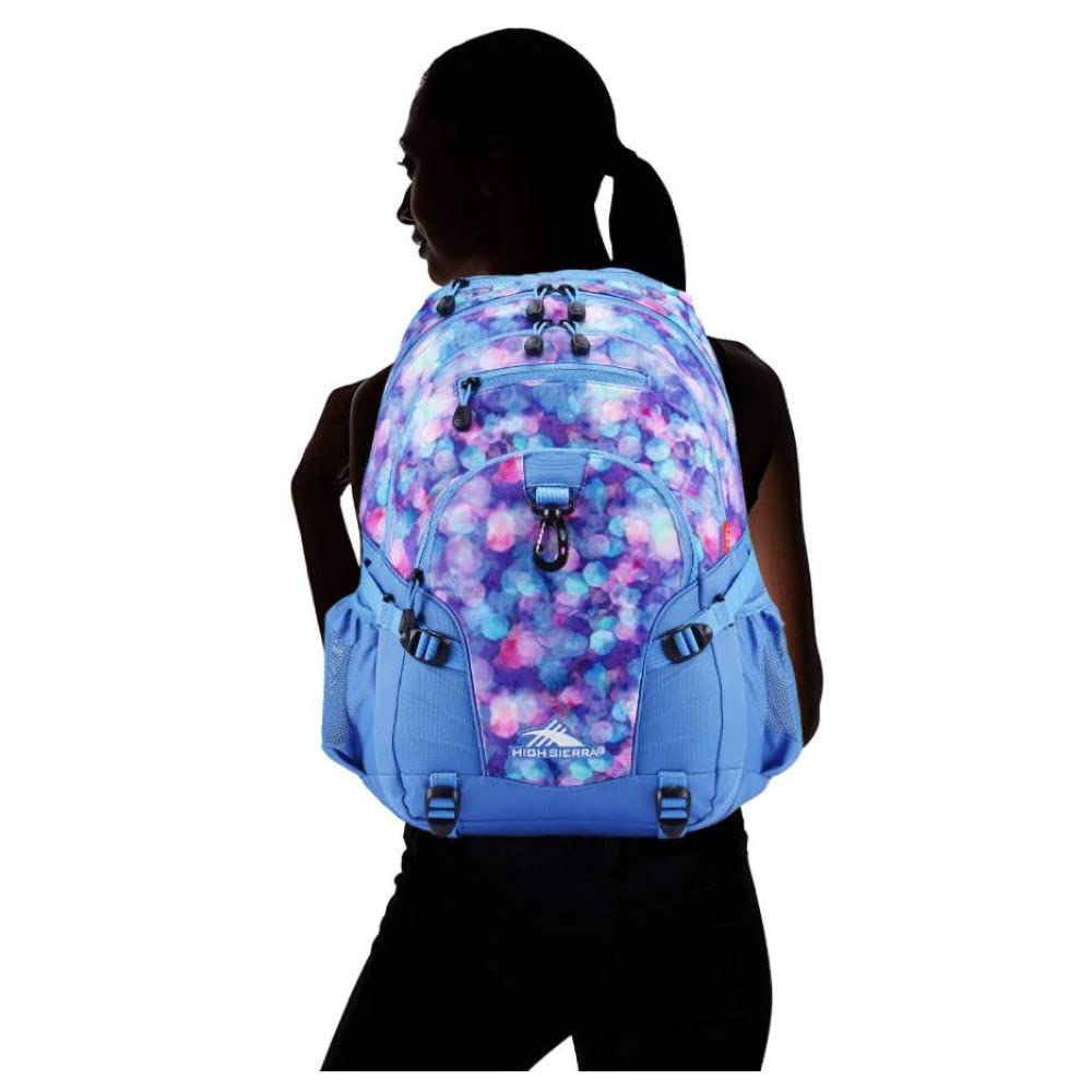 High Sierra Loop Backpack with Tablet Sleeve, Black