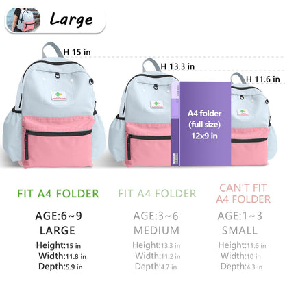 Kids' Toddler Backpack for School, Ages 3-5