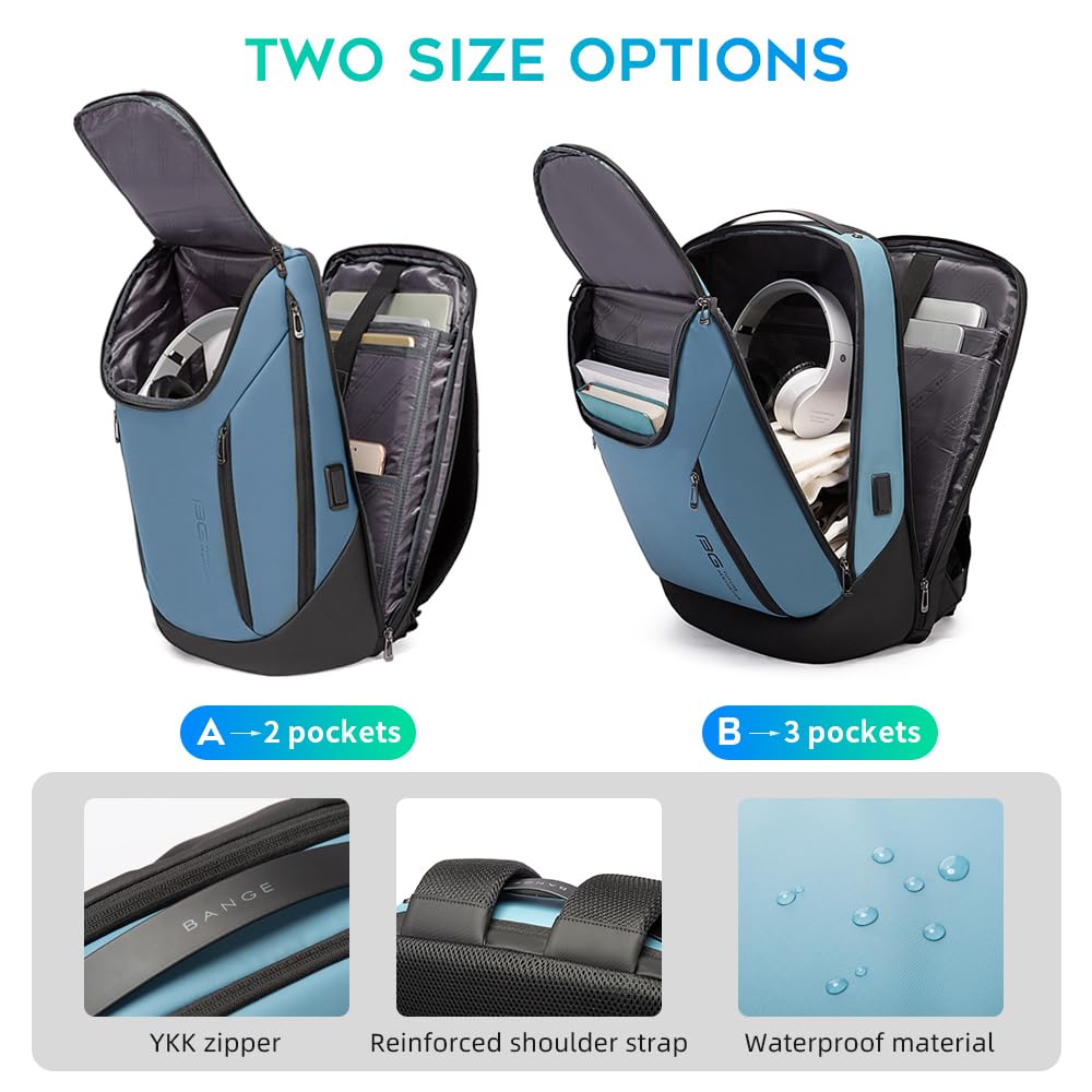 BANGE 15.6" Waterproof Laptop Backpack