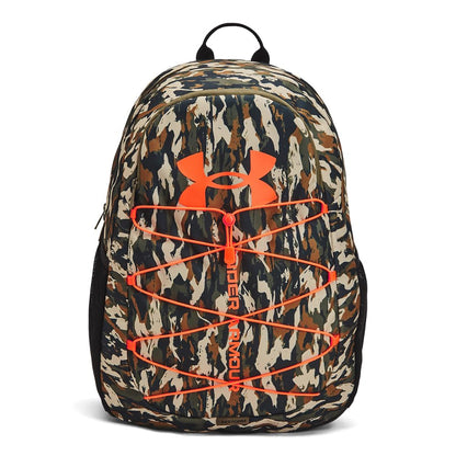 Under Armour Hustle Sport Backpack, Black/Silver