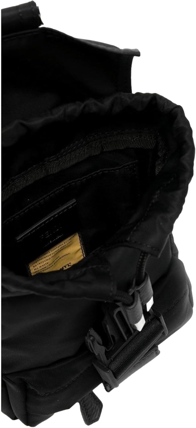 FENDI Fendiness Mini Nylon Backpack, Black