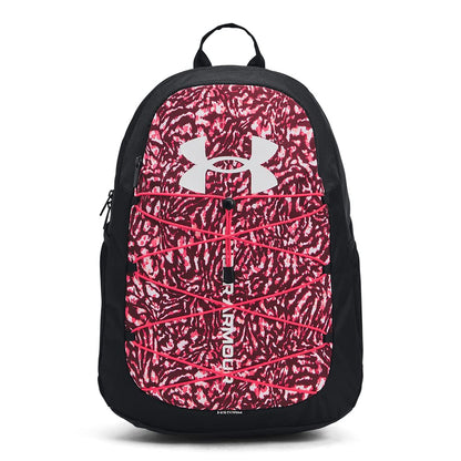Under Armour Hustle Sport Backpack, Black/Silver