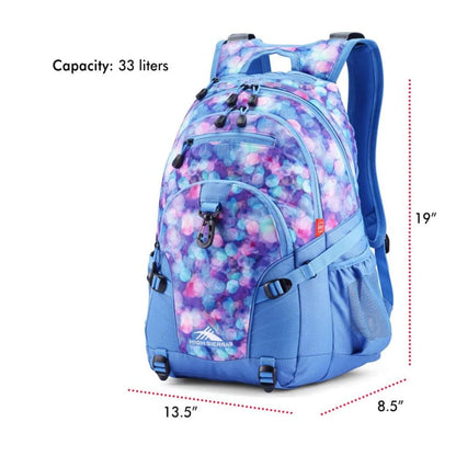 High Sierra Loop Backpack with Tablet Sleeve, Black