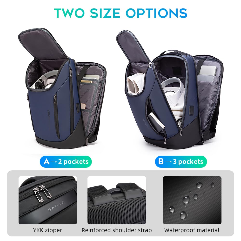 BANGE 15.6" Waterproof Laptop Backpack