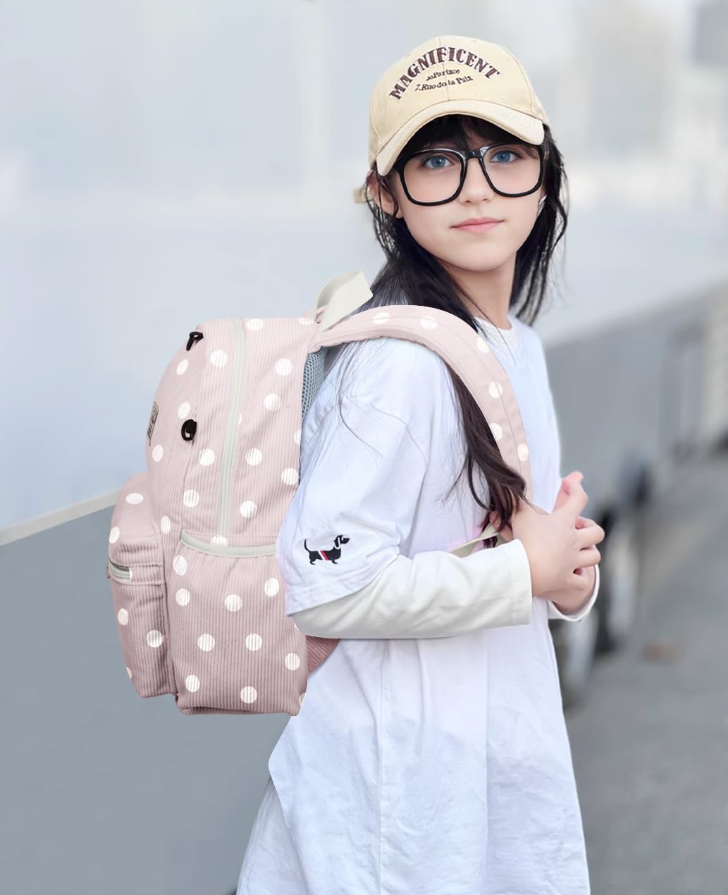 Corduroy Kids Backpack for Boys & Girls, 15"