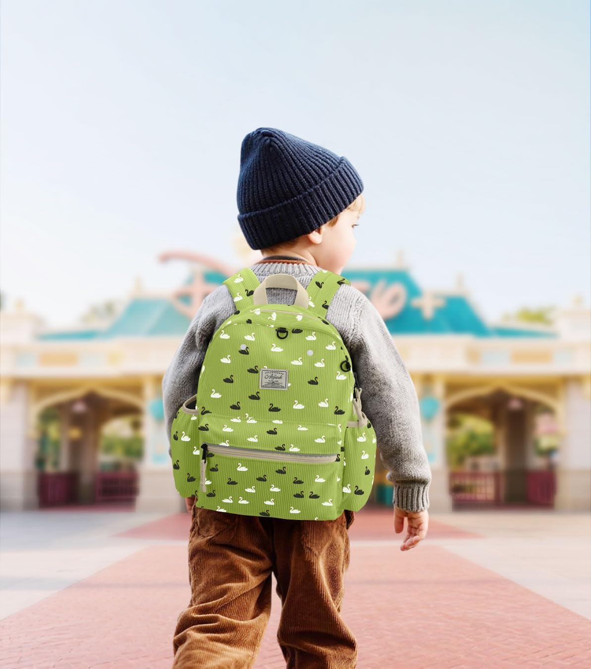 Corduroy Kids Backpack for Boys & Girls, 15"