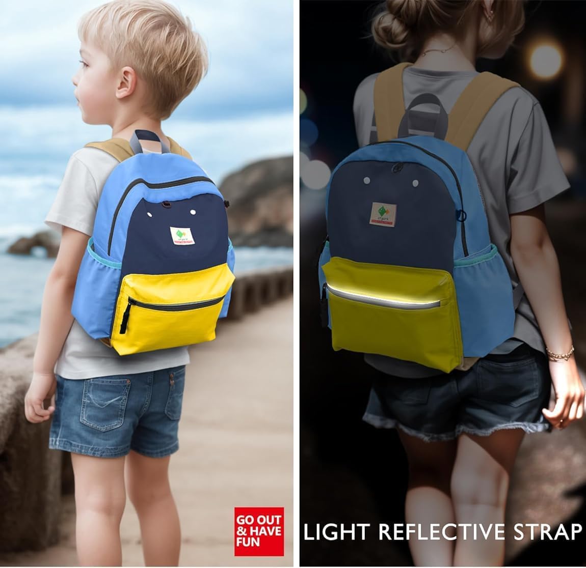Kids Backpacks For Girls Boys, School & Travel, Large, 15