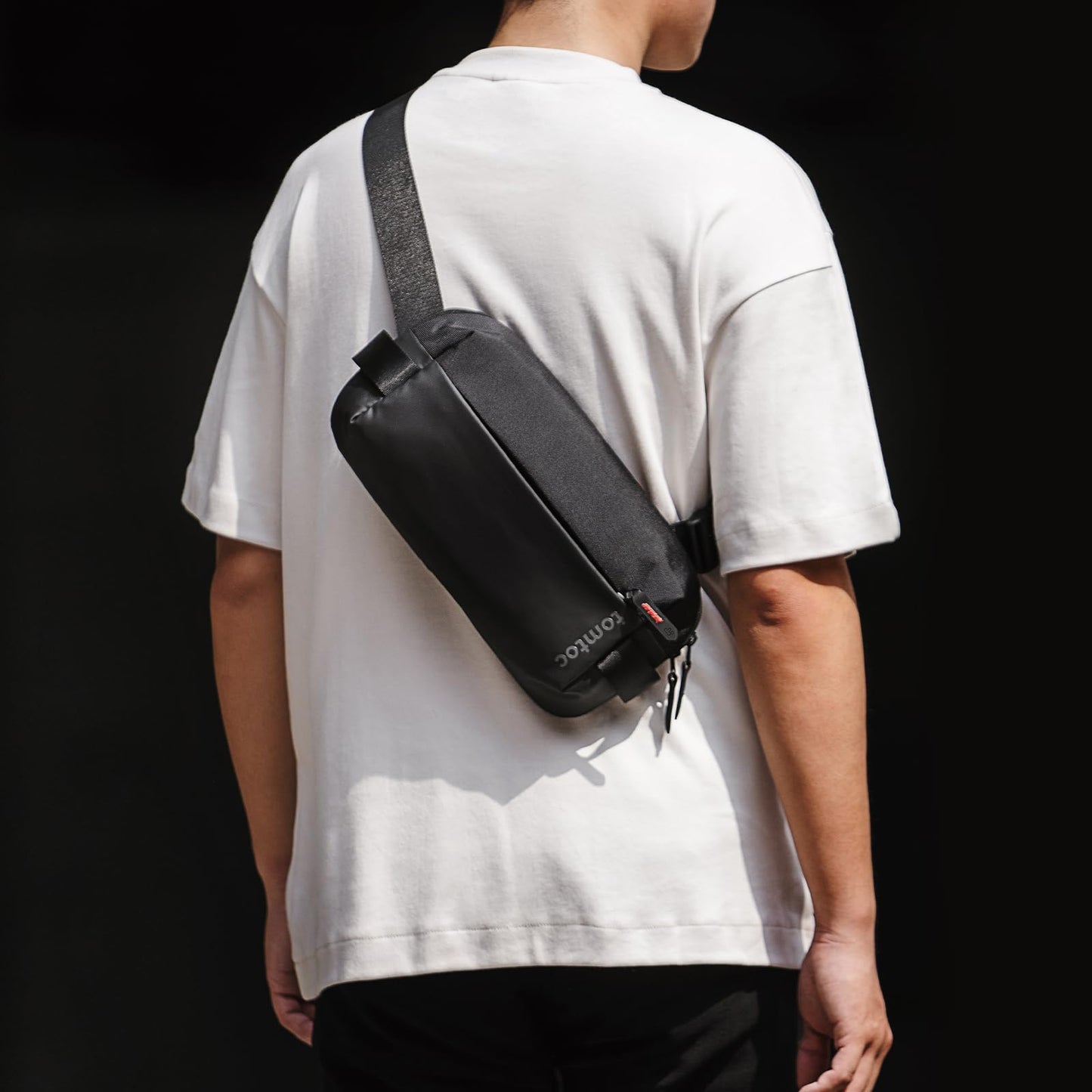 tomtoc Compact EDC Sling Bag, Lightweight