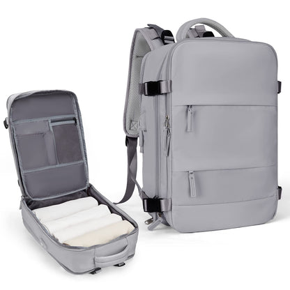 Coowoz Waterproof Travel Backpack, Peacock Blue