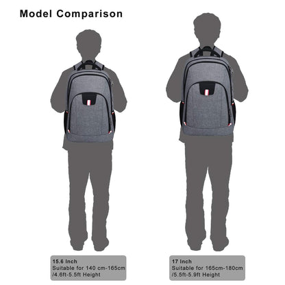 Travel Laptop Backpack, Black Backpack for Men and Women