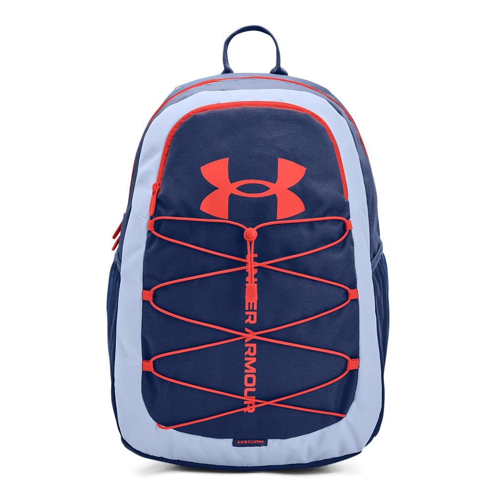 Under Armour Hustle Sport Backpack, Black/Silver