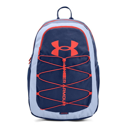Under Armour Hustle Sport Backpack, Black/Silver