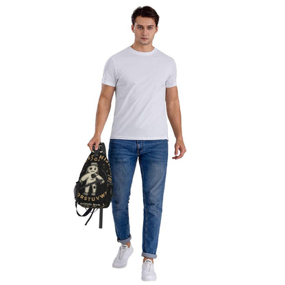 Camo Forest Hunting Sling Backpack, Unisex