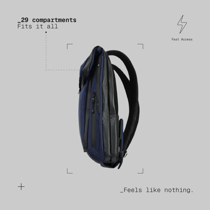Frenchie Co. Laptop Backpack – Expandable