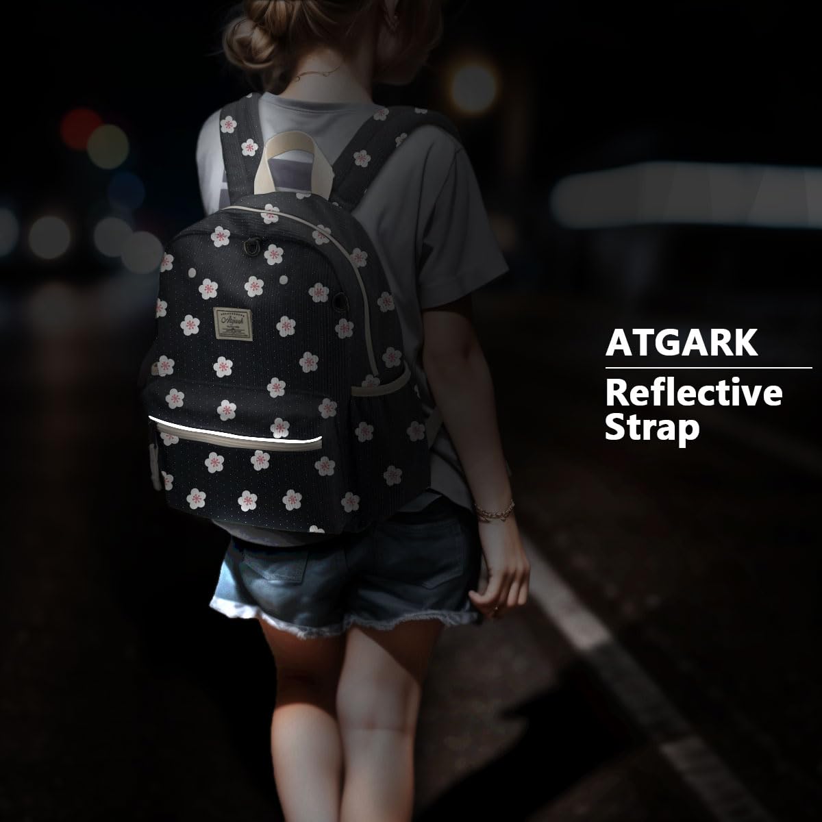 Corduroy Kids Backpack for Boys & Girls, 15"