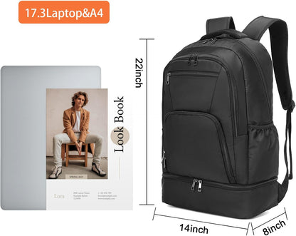 Seyfocnia Gym Backpack with USB, Men’s