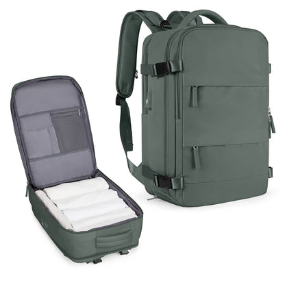 Coowoz Waterproof Travel Backpack, Peacock Blue