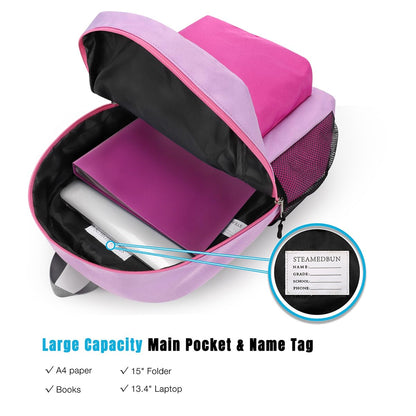 STEAMEDBUN Kindergarten Backpack for Boys, Age 3-6