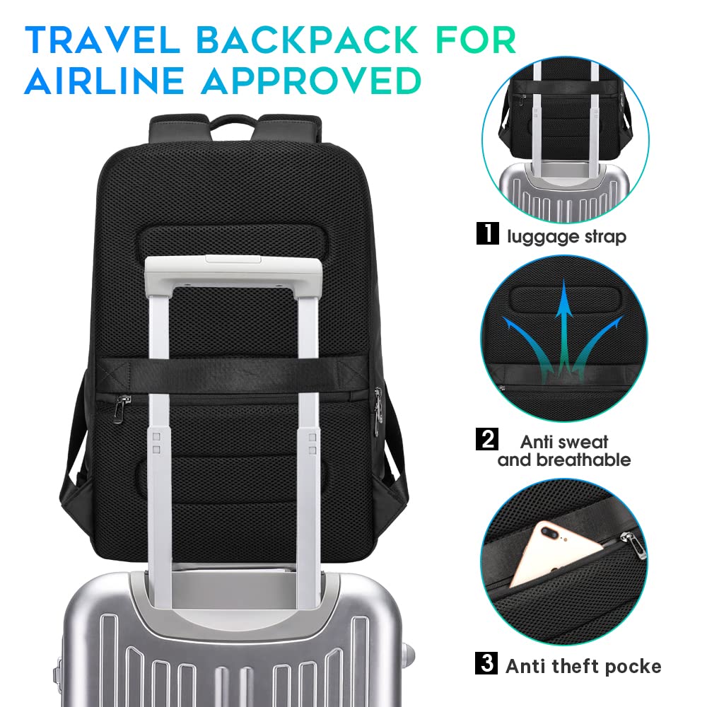 BANGE 15.6" Waterproof Laptop Backpack