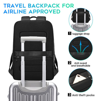 BANGE 15.6" Waterproof Laptop Backpack