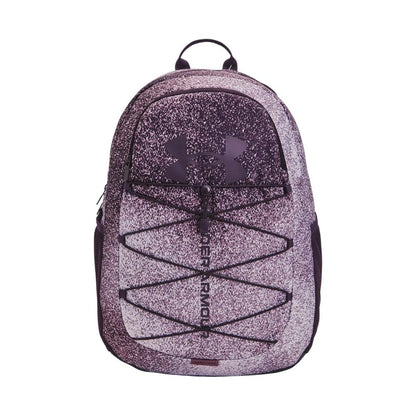 Under Armour Hustle Sport Backpack, Black/Silver
