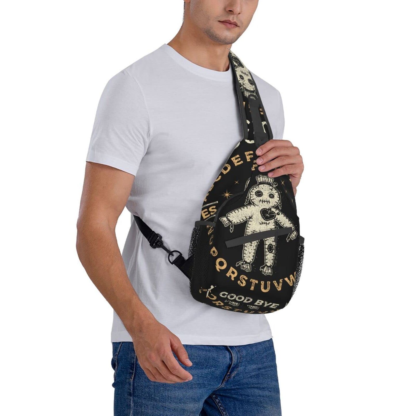 Camo Forest Hunting Sling Backpack, Unisex