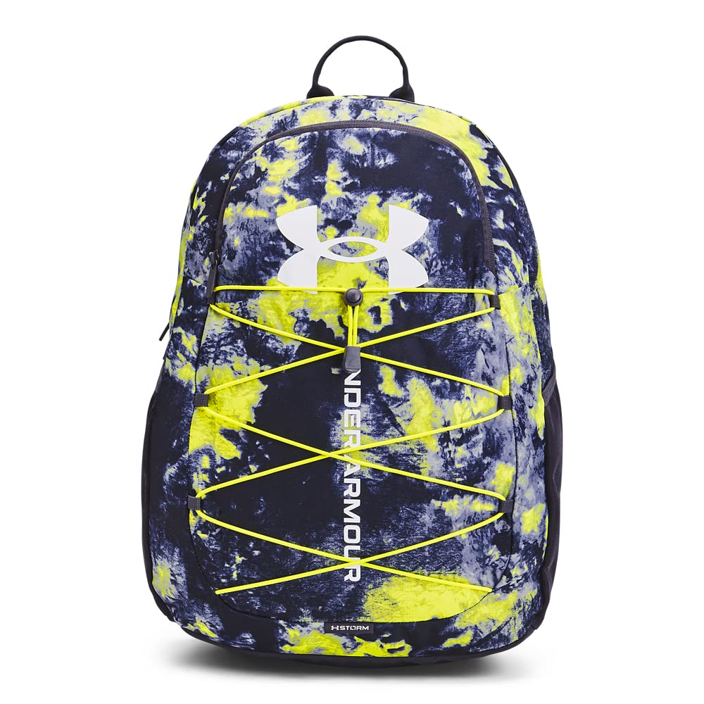 Under Armour Hustle Sport Backpack, Black/Silver