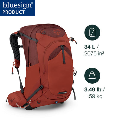 Osprey Manta 24L Hiking Backpack, Orange