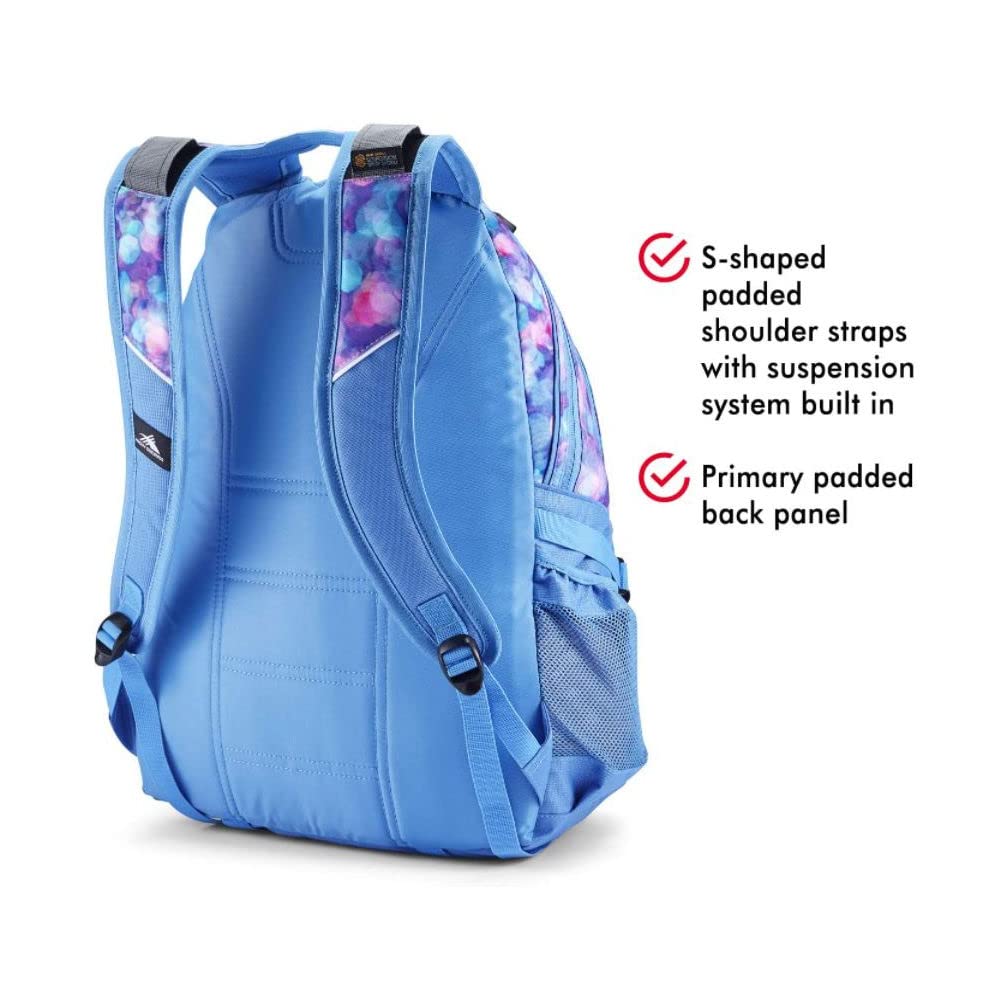 High Sierra Loop Backpack with Tablet Sleeve, Black