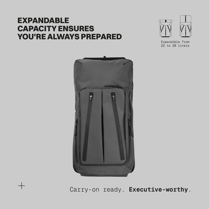 Frenchie Co. Laptop Backpack – Expandable