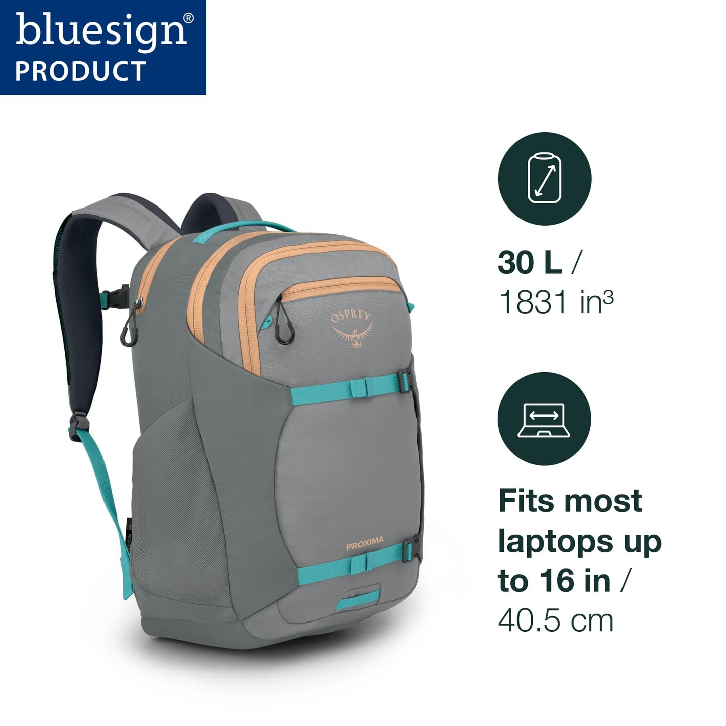 Osprey Proxima 30L Laptop Backpack – Black