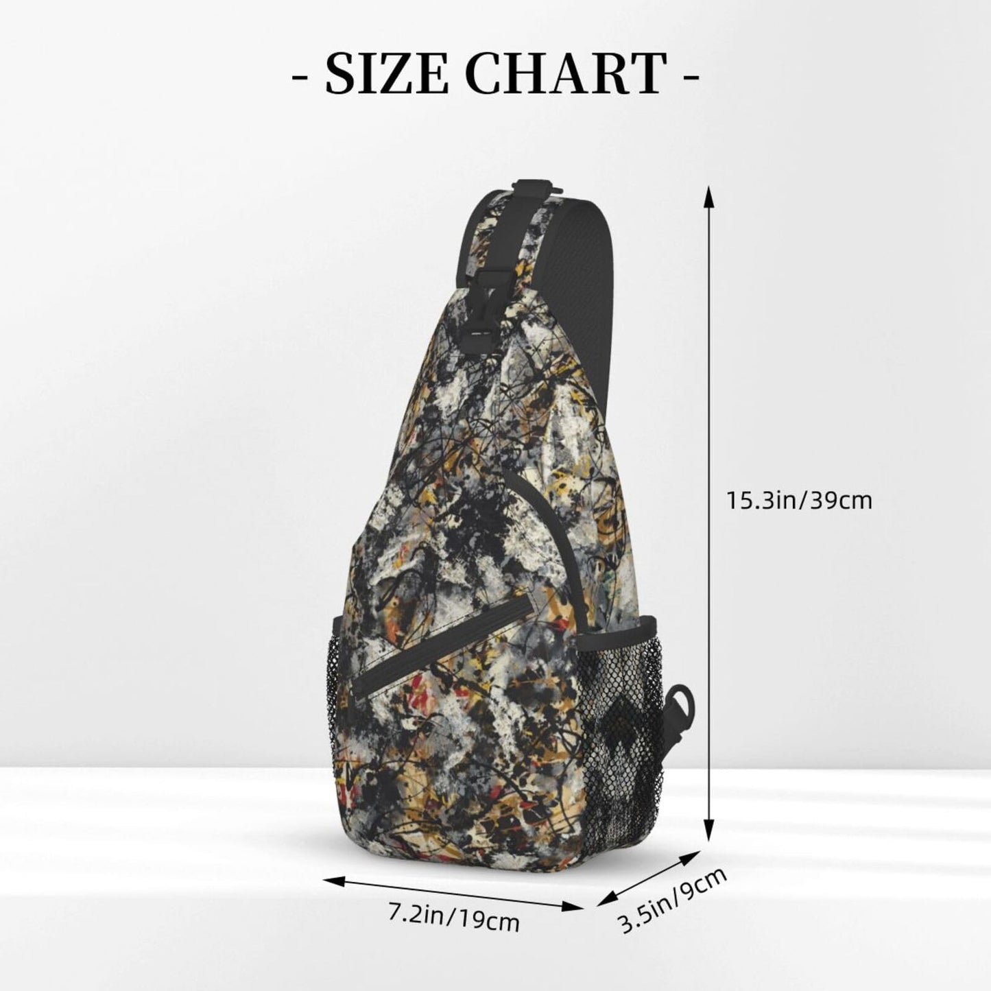 Camo Forest Hunting Sling Backpack, Unisex